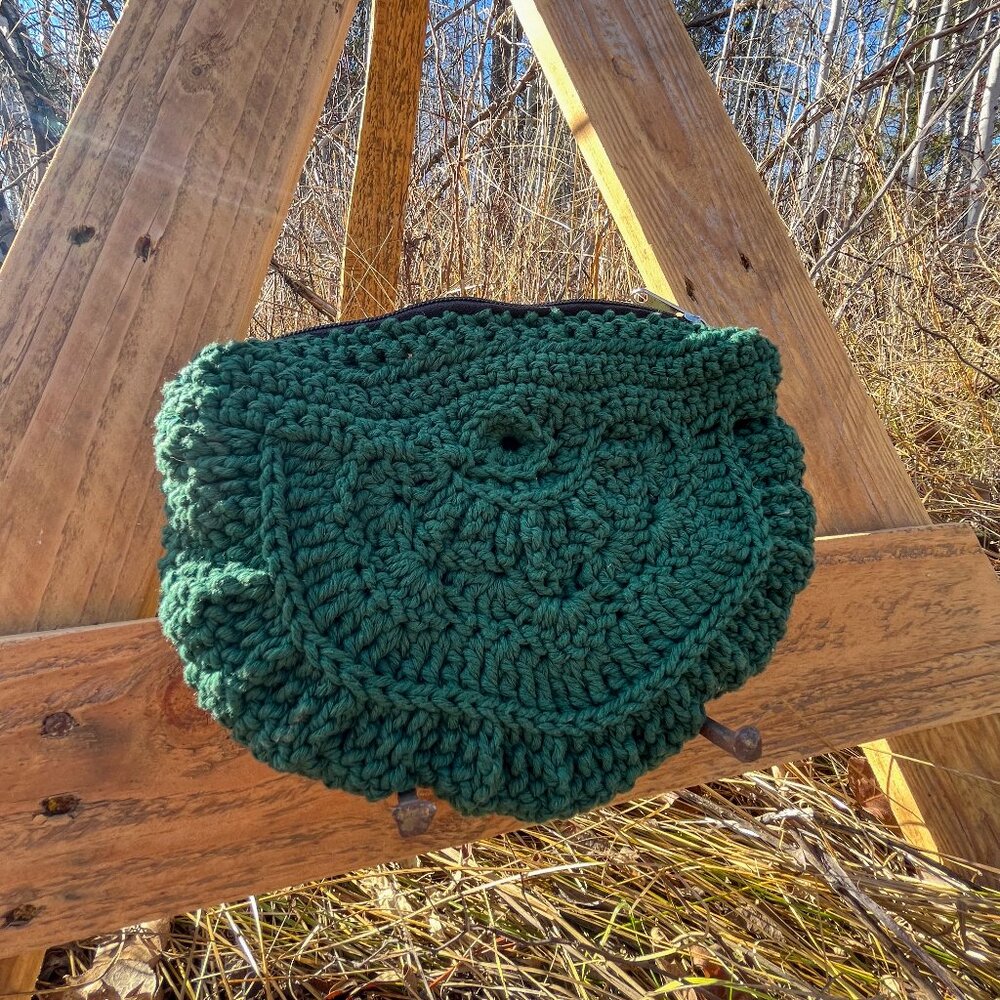 *SOLD* Handmade crochet clutch, brand new!